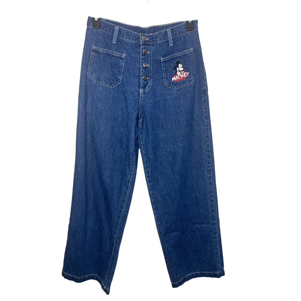 Vintage Mickey Unlimited Jerry Leigh High-Waist Jeans w/ Button‎ Fly  Size 11